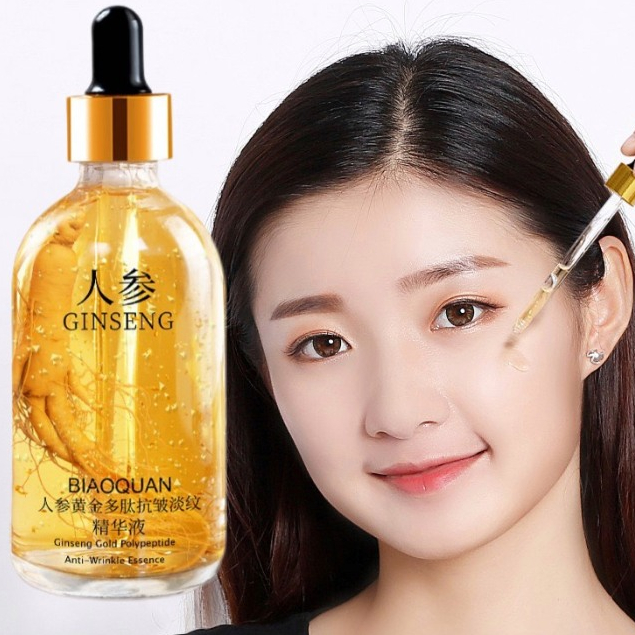 Serum GINSHENG tinh Chất Nhân Sâm Giúp Căng Bóng Da, Dưỡng Ẩm 100ml Hàng Chuẩn Nội Điạ Trung