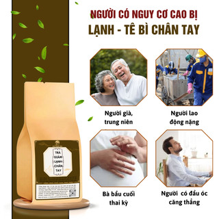 [Lạnh chân tay] Trà chống lạnh chân lạnh tay Fengcha cho người cơ địa hàn tính, lạnh về đêm, lạnh buốt vào mùa đông