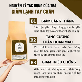 [Lạnh chân tay] Trà chống lạnh chân lạnh tay Fengcha cho người cơ địa hàn tính, lạnh về đêm, lạnh buốt vào mùa đông