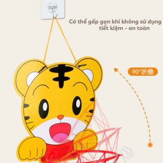 Đồ Chơi Bóng Rổ Treo Tường Cho Bé Nhiều Hình, Đồ Chơi Bóng Rổ Tăng Chiều Cao Phát Triển Thể Chất 89024