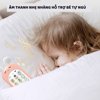 Đồ Chơi Điện Thoại Thông Minh Hình Thú Cute Phát Đèn Nhạc Có Gặm Nướu Cho Bé 89026