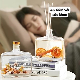 Tinh Dầu Thơm Phòng Hoa Khô, Tinh Dầu Khuếch Tán Nước Hoa Thơm Phòng Cắm Que Nhiều Hương 100ml 88602