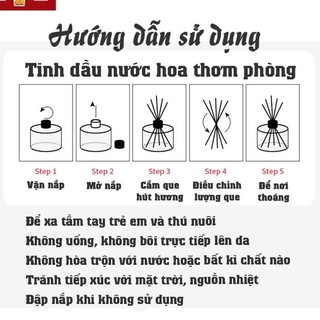 Tinh Dầu Thơm Phòng Hoa Khô, Tinh Dầu Khuếch Tán Nước Hoa Thơm Phòng Cắm Que Nhiều Hương 100ml 88602