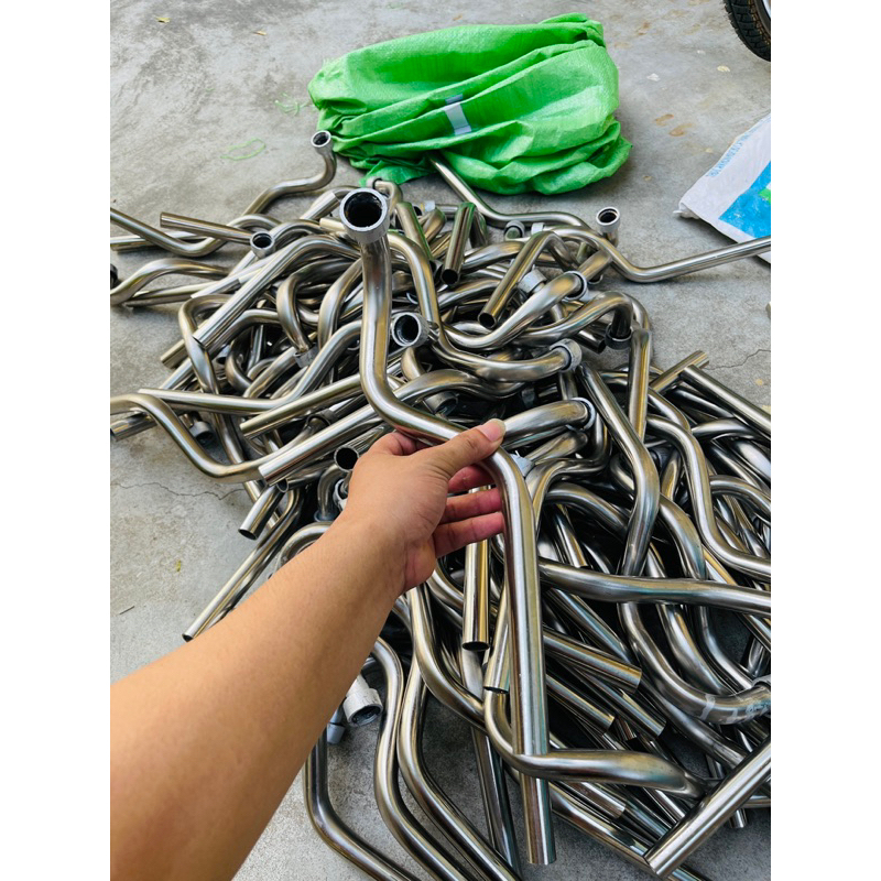 Cổ Bô inox 304 ( Size Zin ) Gắn Wave A 110, S110, Rsx110, Blead 110 ...