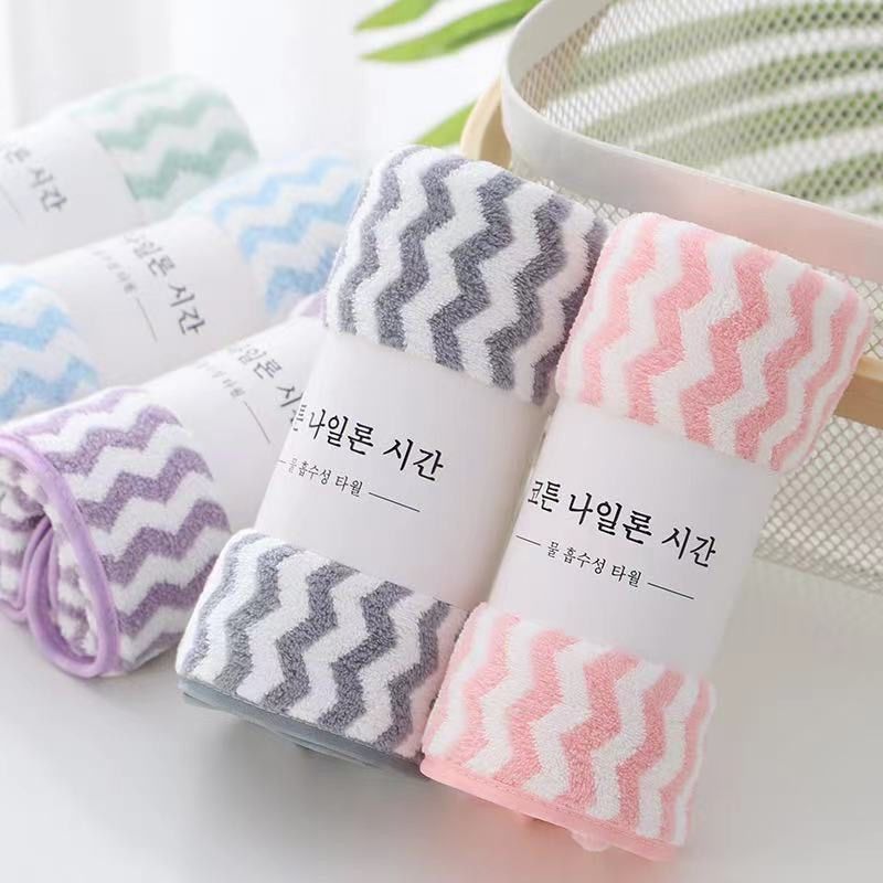 COMBO 2 Khăn mặt Cotton Lông Cừu Siêu Mềm