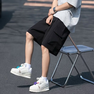 Quần short kaki túi hộp form rộng dễ phối đồ Unisex