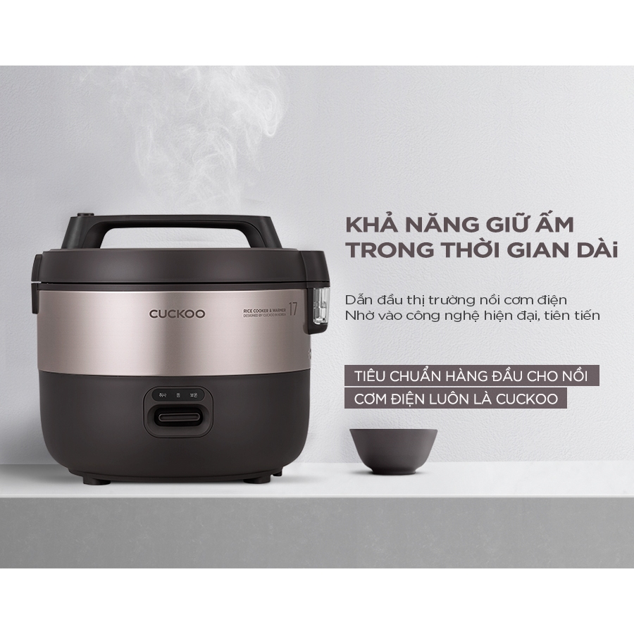 Ảnh Nồi Cơm Điện Cuckoo 3 lít CR-1755- Lòng nồi chống dính- Hàng chính hãng- Bảo hành 2 năm 3