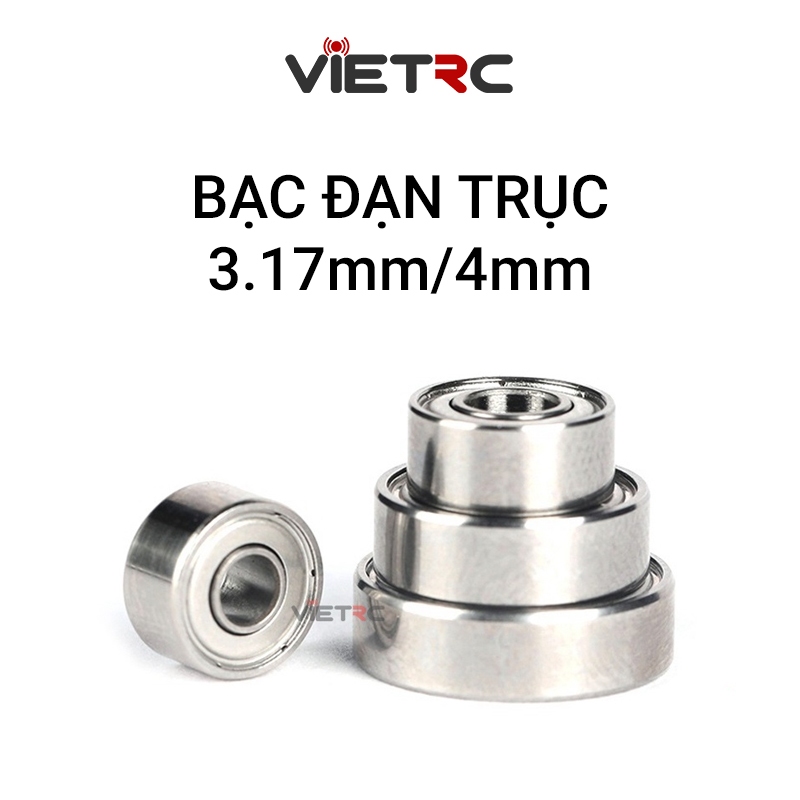 Vòng bi (bạc đạn) trục motor trục 3.17mm / 4mm cho động cơ 2212 / 2216 ...