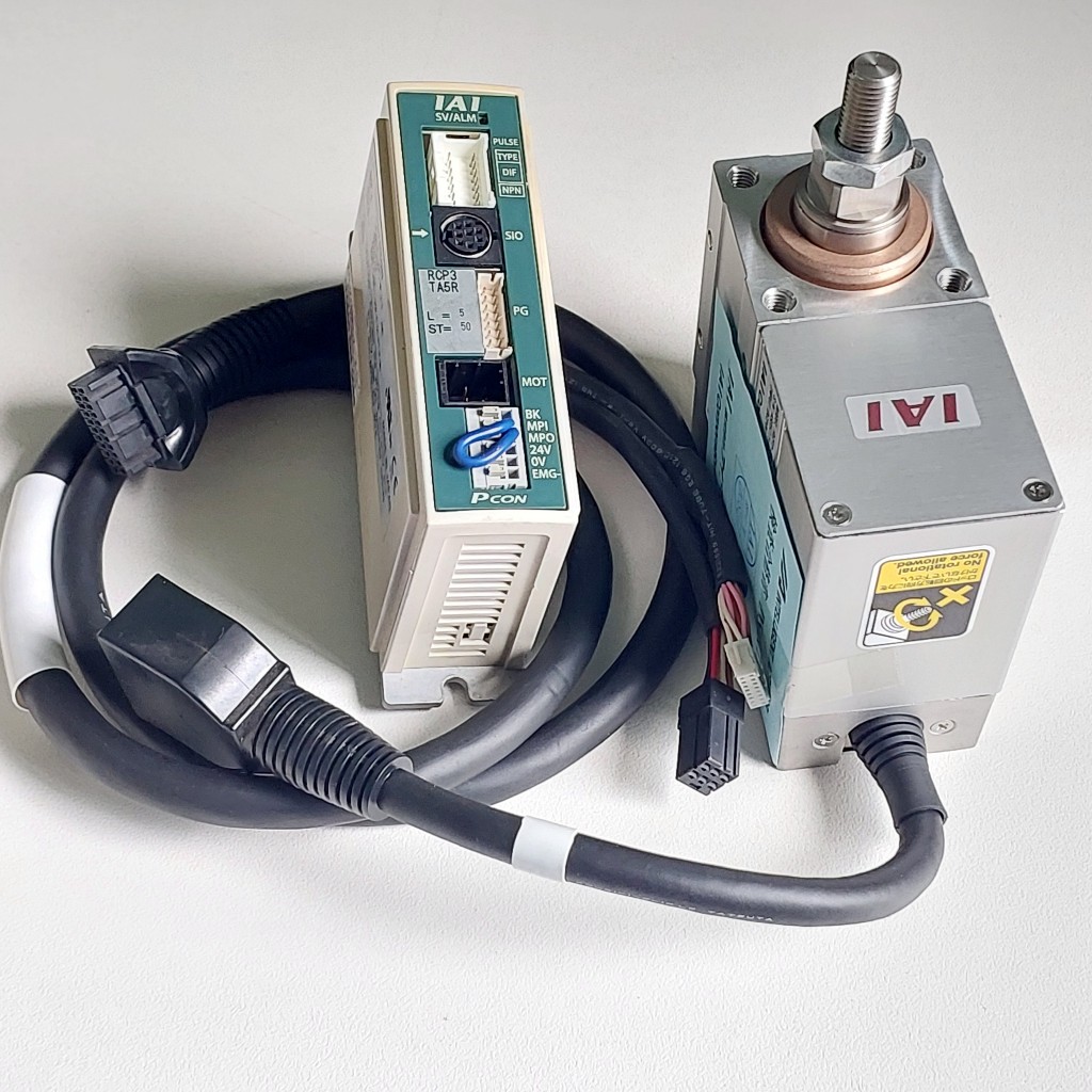 Trọn bộ combo Xylanh điện IAI JAPAN đầy đủ Driver và Cáp đẹp xịn ...