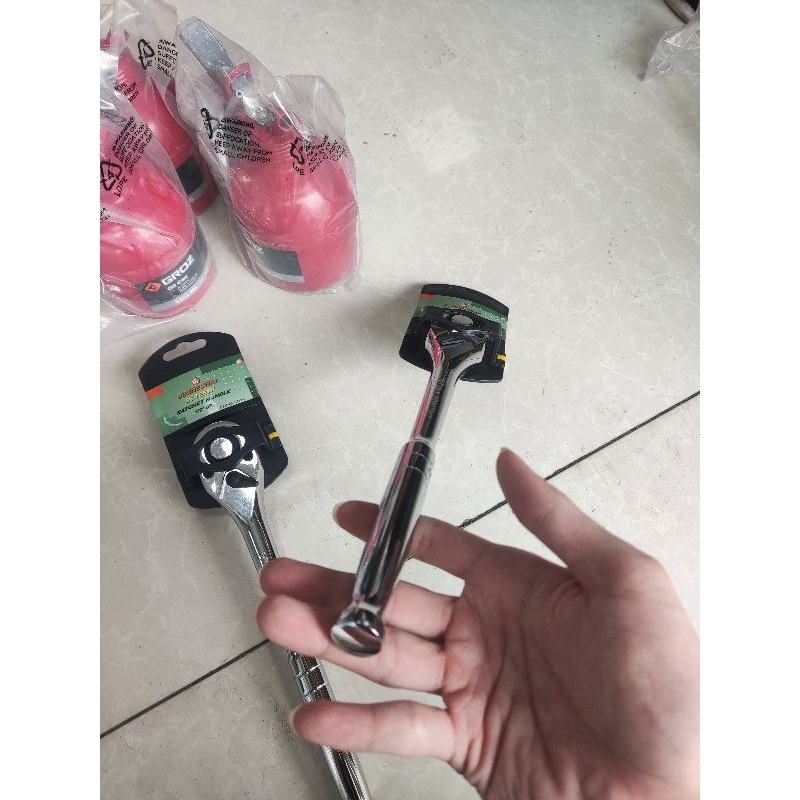 Tay vặn nhanh đảo chiều 1/2", 36 răng, dài 250mm