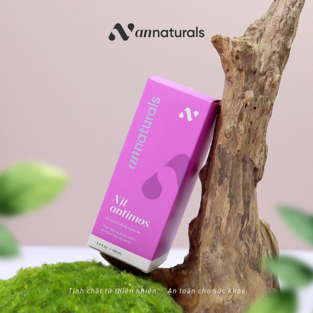 Xịt đuổi muỗi, đuổi côn trùng Antimos 100ml - Sử dụng được cho cả trẻ nhỏ và người lớn