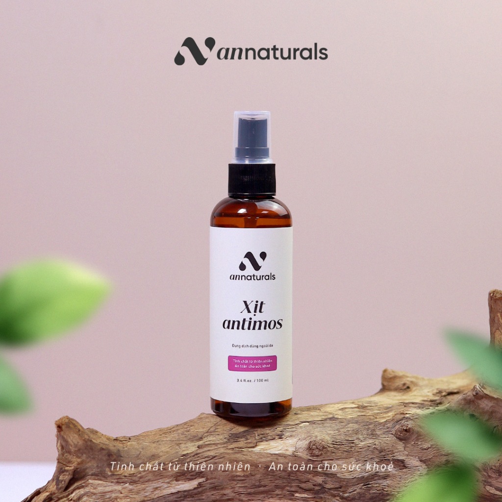 Xịt đuổi muỗi, đuổi côn trùng Antimos 100ml - Sử dụng được cho cả trẻ nhỏ và người lớn