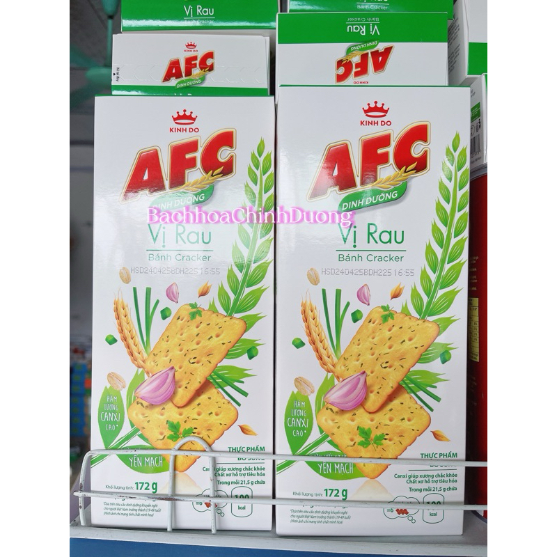 Bánh Dinh Dưỡng AFC vị rau 172g | Shopee Việt Nam