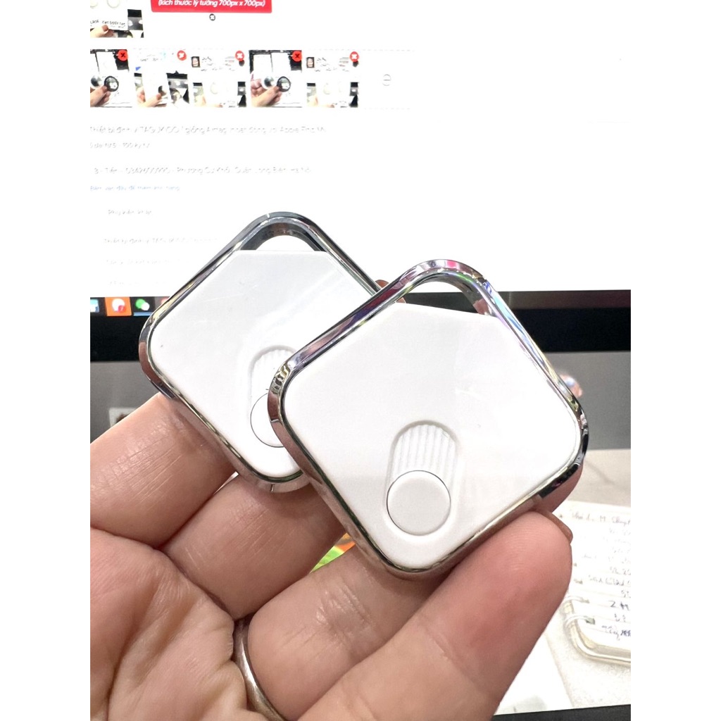 Thiết bị định vị GPS TAGUKIOO hoạt động với Áp Pồ Find My