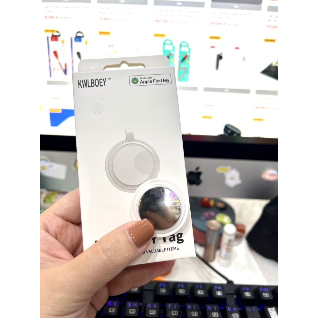 Thiết bị định vị GPS TAGUKIOO hoạt động với Áp Pồ Find My