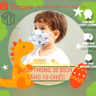 Sỷ 320c Khẩu Trang cao cấp Kf94 Trẻ Em,4D,MINH TIẾN ,04 lớp, Form Từ 5 Đến 12 Tuổi Ngăn Ngừa Bụi Mịn