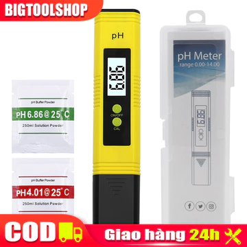 Bút Kiểm Tra Độ PH LCD Cầm Tay Máy,Đo Độ Axit PH Bộ Lọc TDS EC Máy Kiểm Tra Nhiệt - Bút đo PH - 191919