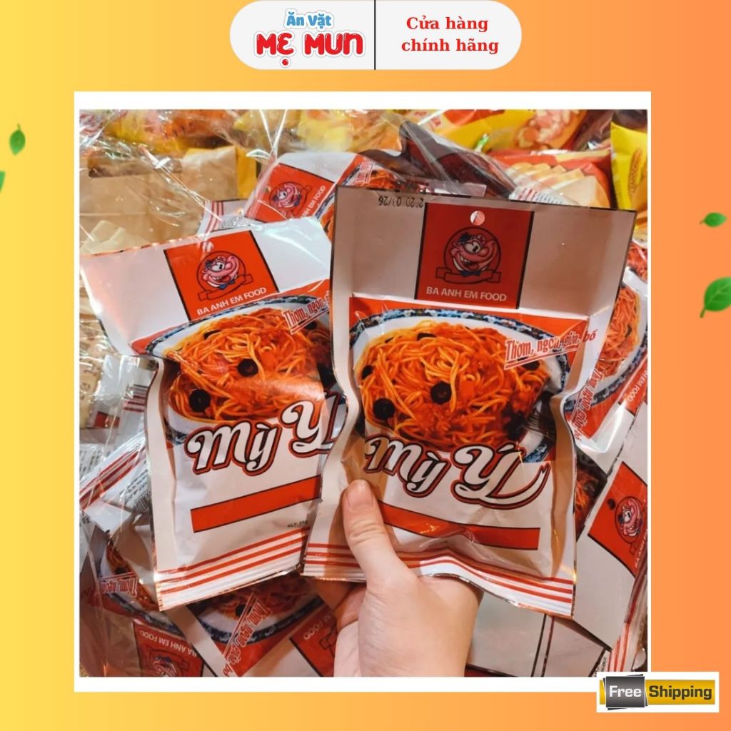 Snack Mỳ Ý Ba Anh Em Food - Đồ Ăn Vặt Cổng Trường