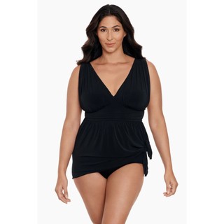 Size 12 (65-70kg) Váy bơi liền quần, bikini kín đáo dấu bụng có bikini bigsize hàng VNXK  longitude