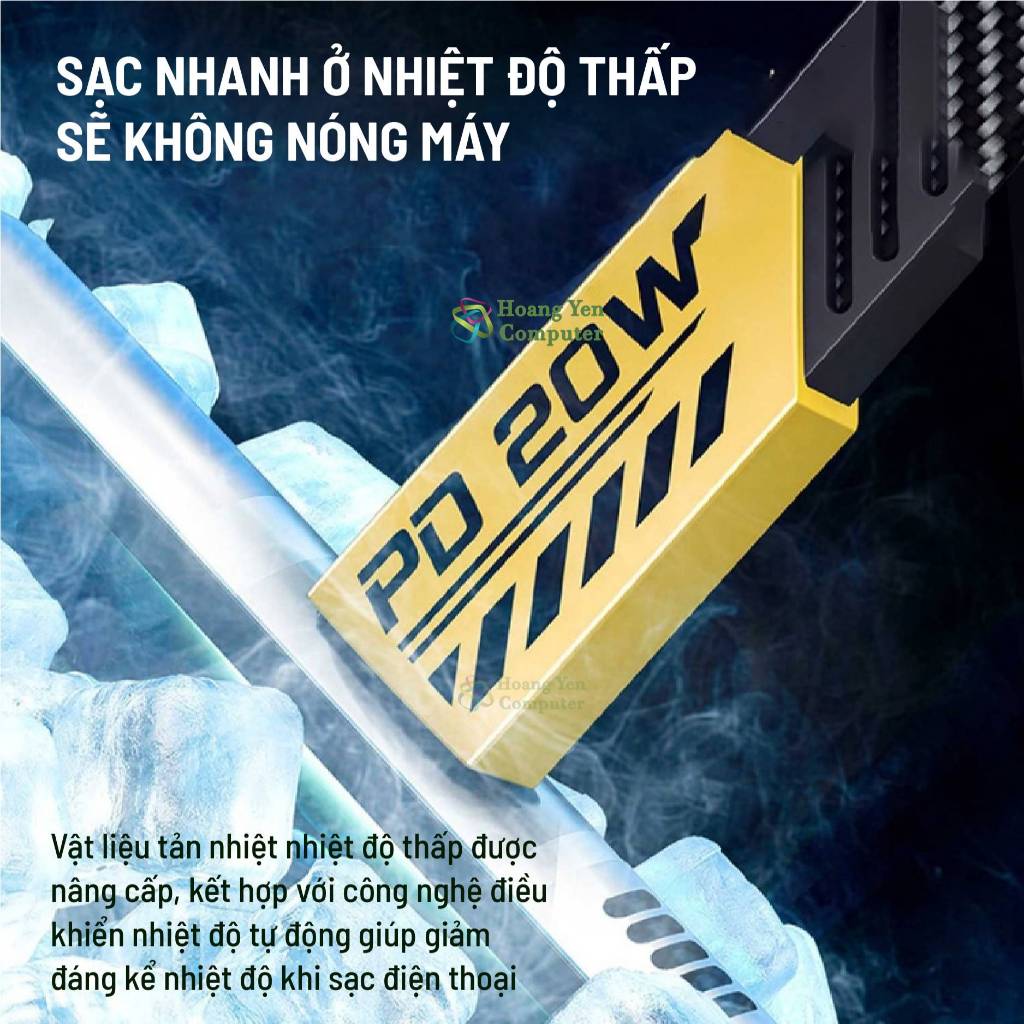 Cáp Sạc Nhanh Type C to Type C Wekome WDC-192 (100W, Dây Dù 1M) - BH 6 Tháng