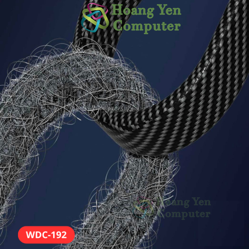 Cáp Sạc Nhanh Type C to Type C Wekome WDC-192 (100W, Dây Dù 1M) - BH 6 Tháng