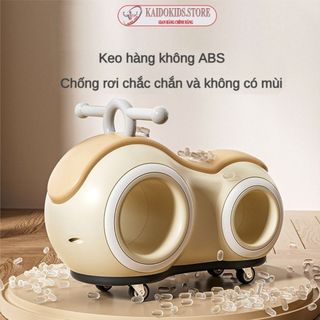 {KAIDOKIDS} Xe đậu phộng cao cấp, Phiên bản xe đua vũ trụ, Có đèn có nhạc siêu xinh cho bé 1-3 tuổi
