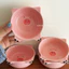 Bát Sứ Mini Hình Dáng Độc Đáo, Bát Dựng Gia Vị Tone Hồng Dễ Thương BAT052