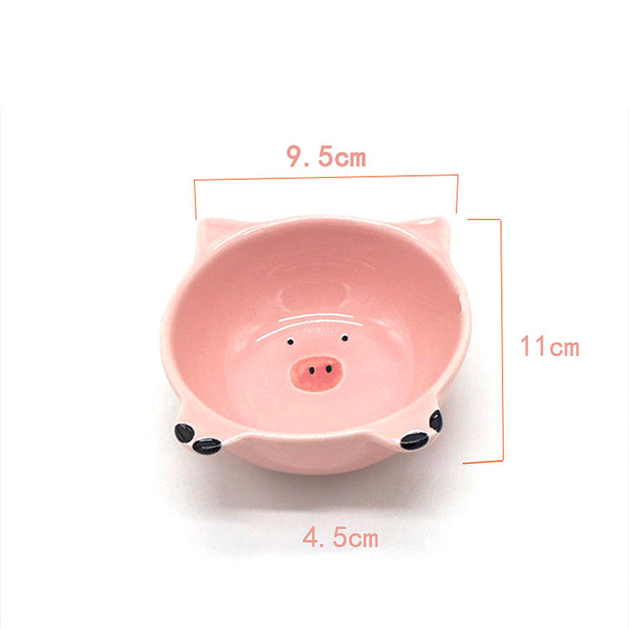[Bảo Hành Bể Vỡ] Bát Sứ Mini Hình Dáng Độc Đáo, Bát Dựng Gia Vị Tone Hồng Dễ Thương BAT052