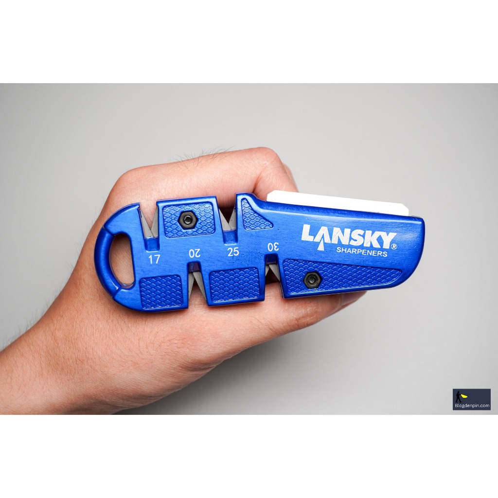 Bộ mài dao bỏ túi Lansky QuadSharp (màu xanh)
