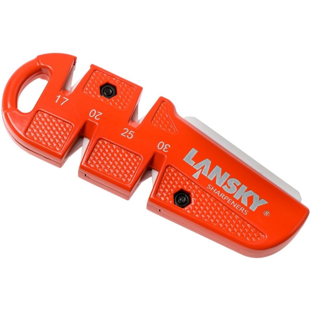 Mài dao Lansky C-SHARP Ceramic Pull Through Quad Angle (Màu cam)