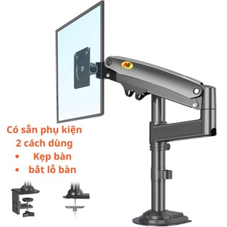 Arm Màn Hình Máy Tính NB - M4, Gía Treo Màn Hình Máy Tính NB M4 17 - 30 Inch, Xoay 360 Độ
