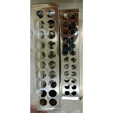 ✅ Giá Khay Đựng Ống Nghiệm Y Tế, Giá Inox đựng ống nghiệm tiểu,máu, Giá khay đỡ đựng ống nghiệm 15ml bằng Inox 20 lỗ