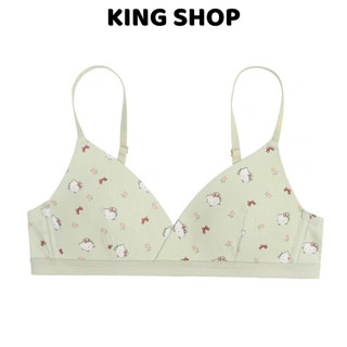 Áo Ngực Nữ Cotton Cho Nữ Sinh Hình Mèo Kitty Mút Mỏng, Áo Lót Mềm Thoáng Mát King Shop A-224