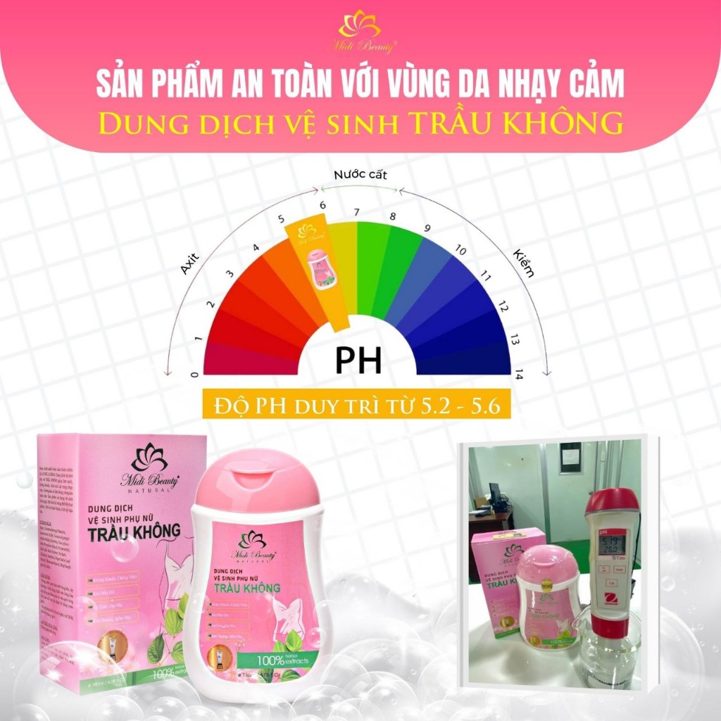 Ô - dung dịch vệ sinh trầu không