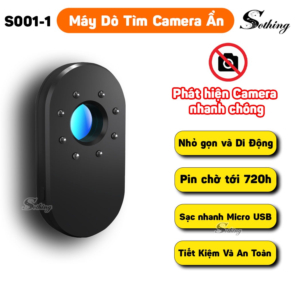 Máy Dò Camera Ẩn Cầm Tay Sothing Xiangwu Nhỏ Gọn - Thiết Bị Dò Hồng ...