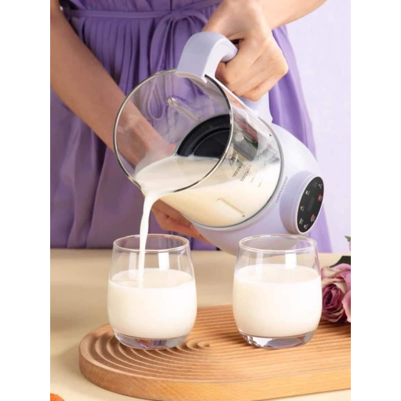 Máy Làm Sữa Hạt OSTMARS - Xay Sinh Tố Model PBJ-003 Cối Thuỷ Tinh Bản Tiếng Việt Dung Tích 1L