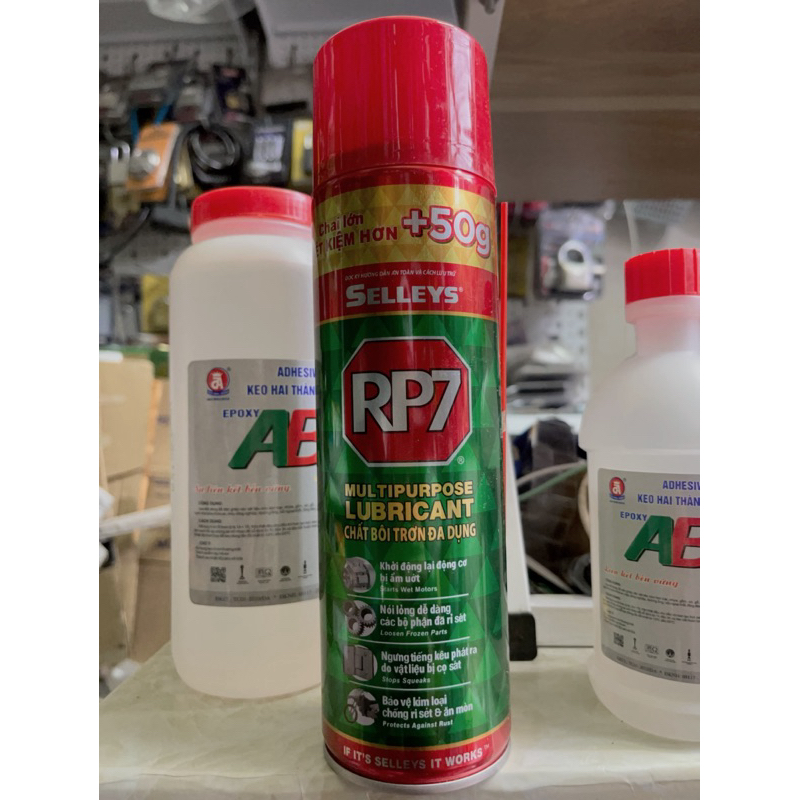 [Siêu Rẻ] Xịt RP7 chống rỉ sét - Dầu chống rỉ sét và bôi trơn đa dụng ...