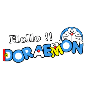 Hình ủi, Hình Ép Nhiệt Doraemon (Fan Art) MON1 12cm
