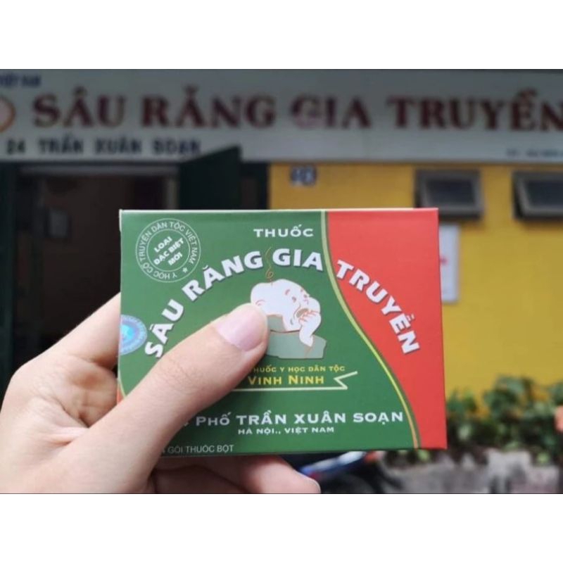 Sản phẩm thảo mộc sâu răng Trần Xuân Soạn