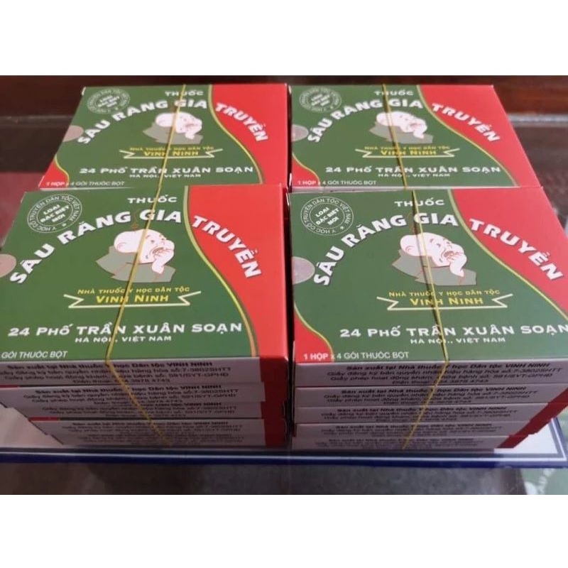Sản phẩm thảo mộc sâu răng Trần Xuân Soạn