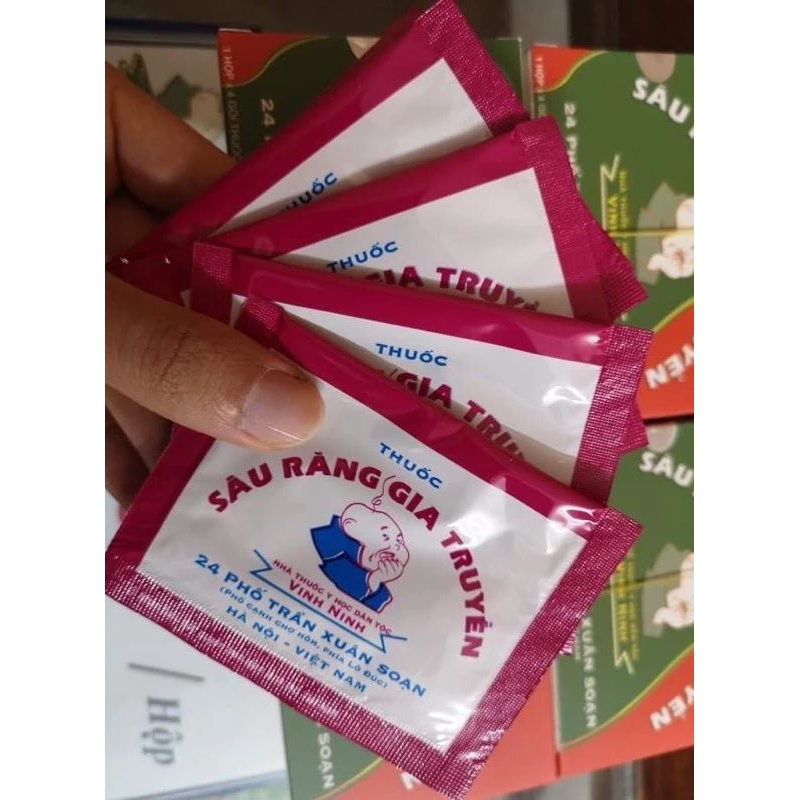 Sản phẩm thảo mộc sâu răng Trần Xuân Soạn