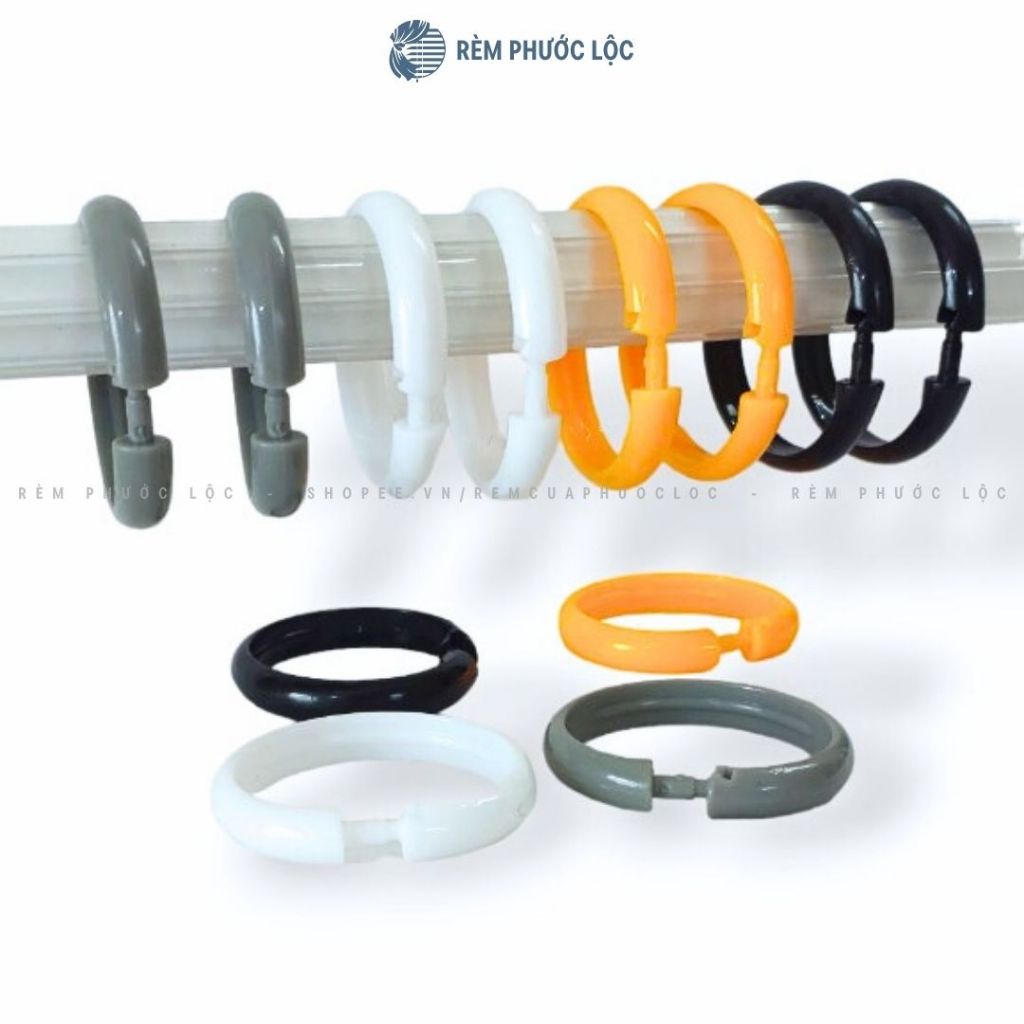 Khoen Treo Rèm Xếp Ly - Vòng Treo Rèm - Khoen Cài, Khoen Mở Miệng _Giải ...