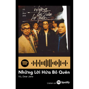 Thẻ Spotify ca sĩ Vũ (có thể quét được mã)