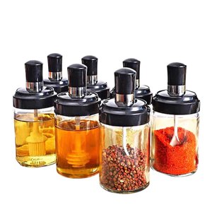 COMBO 5 Lọ Đựng Gia Vị có thìa tiện lợi