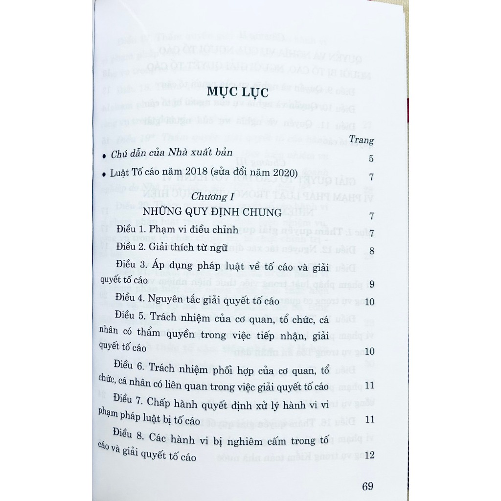Ảnh Sách - Luật Tố Cáo (Hiện Hành) (Sửa Đổi Năm 2020) 3