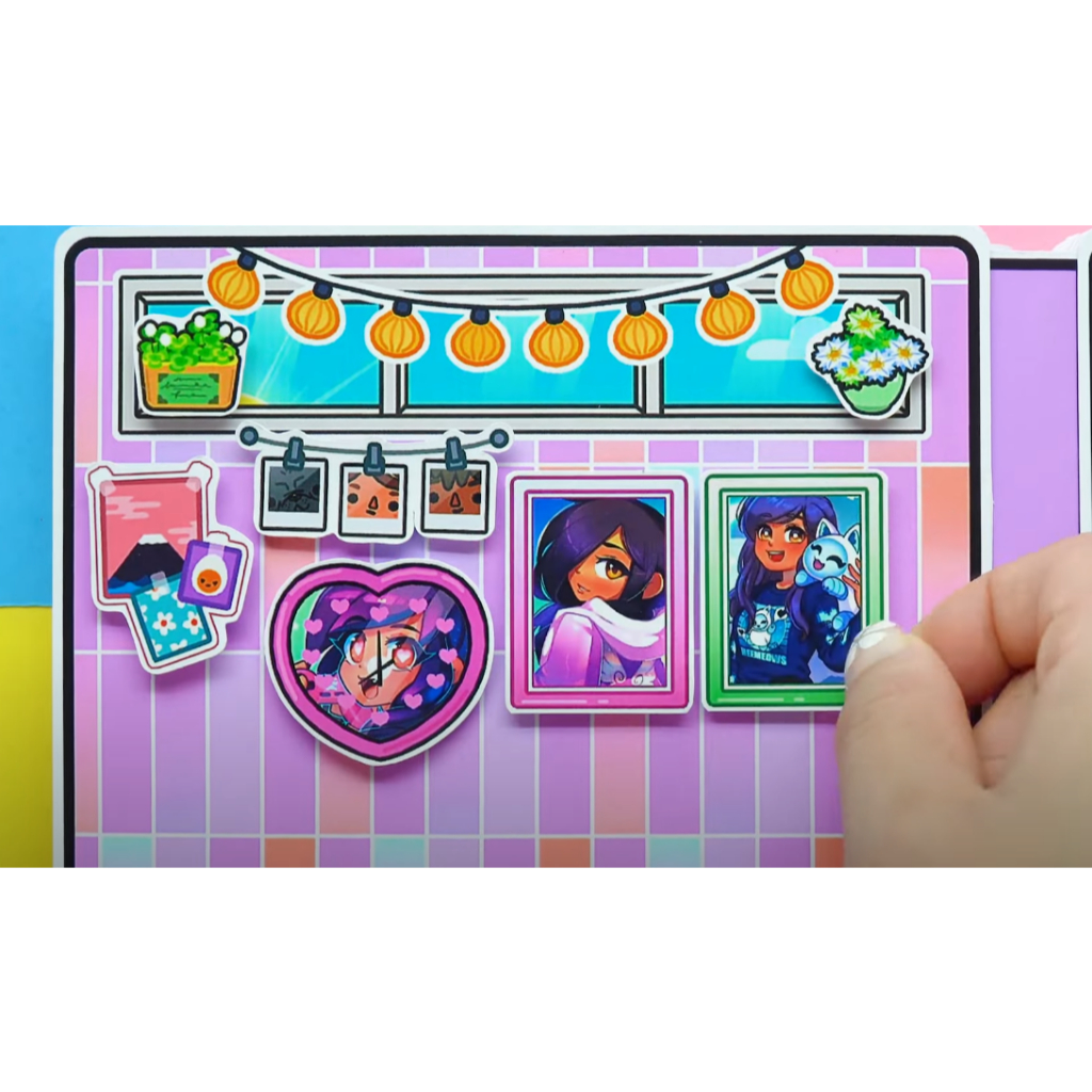 Đồ chơi ngôi nhà búp bê Aphmau Quiet Book