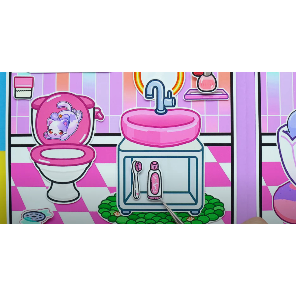 Đồ chơi ngôi nhà búp bê Aphmau Quiet Book