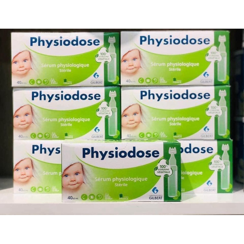 Muối sinh lý HỮU CƠ Physiodose nội địa Pháp Tibongstore
