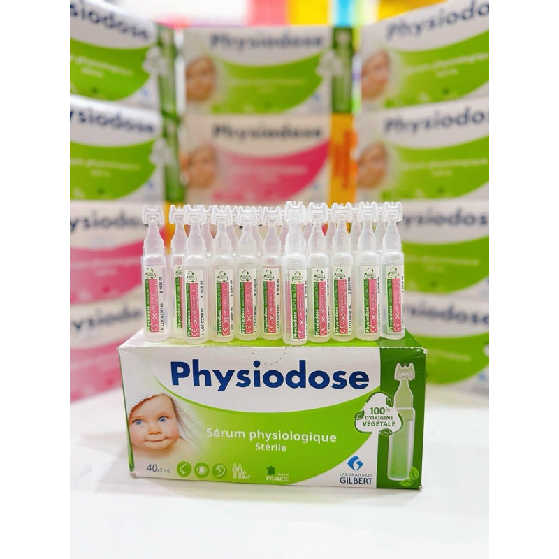 Muối sinh lý HỮU CƠ Physiodose nội địa Pháp Tibongstore