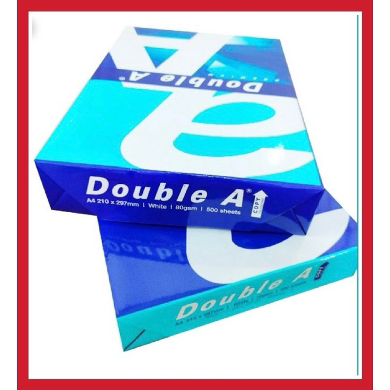 GIẤY IN A4 DOUBLE ĐL80, 1 GRAM 500 TỜ - VPP QUỐC HUY